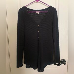 Hyped Unicorn Black Thermal Long Sleeve Top